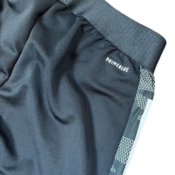 ADIDAS WOMEN CONDIVO 21 TRAINING PANT Black 3 Stripe Camo Size Small - Picture 8 of 15